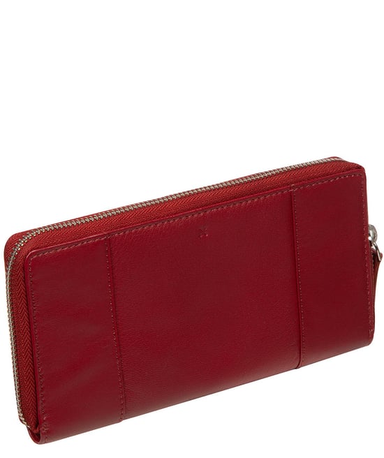 'Cecilia' Red Leather Purse - Image 5