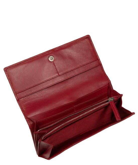 'Flavia' Red Leather Purse - Image 2
