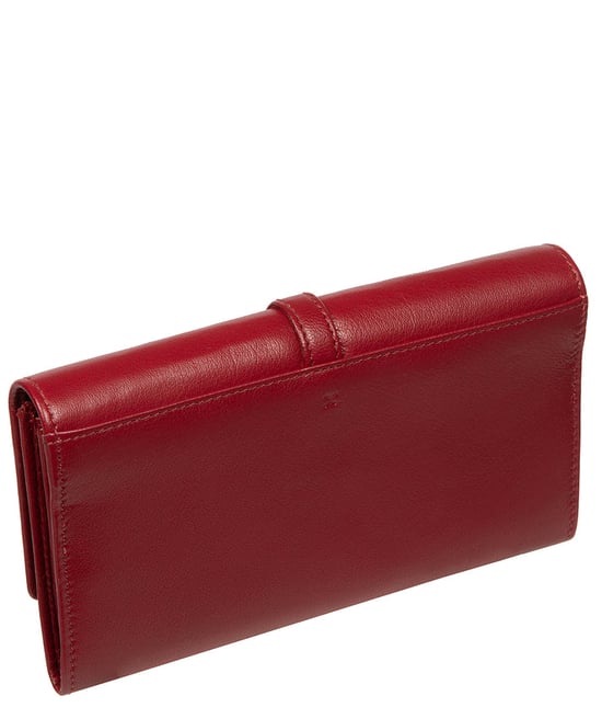 'Flavia' Red Leather Purse - Image 3