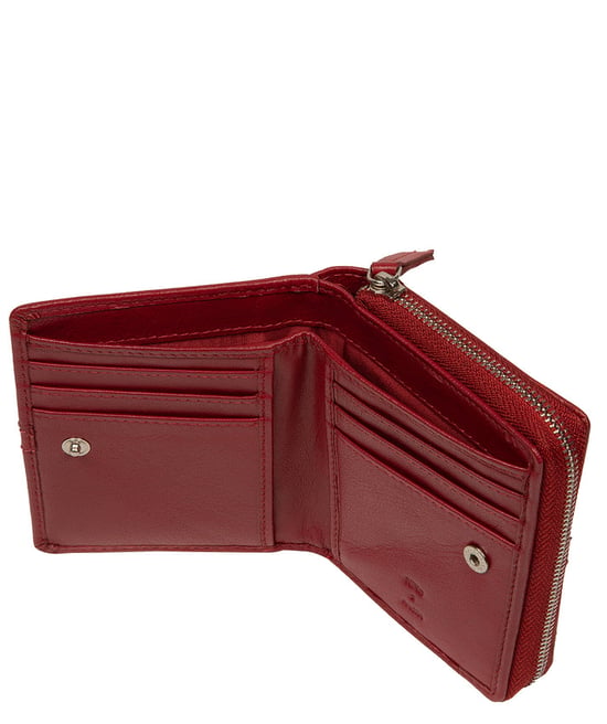 'Luciana' Red Leather Purse - Image 2