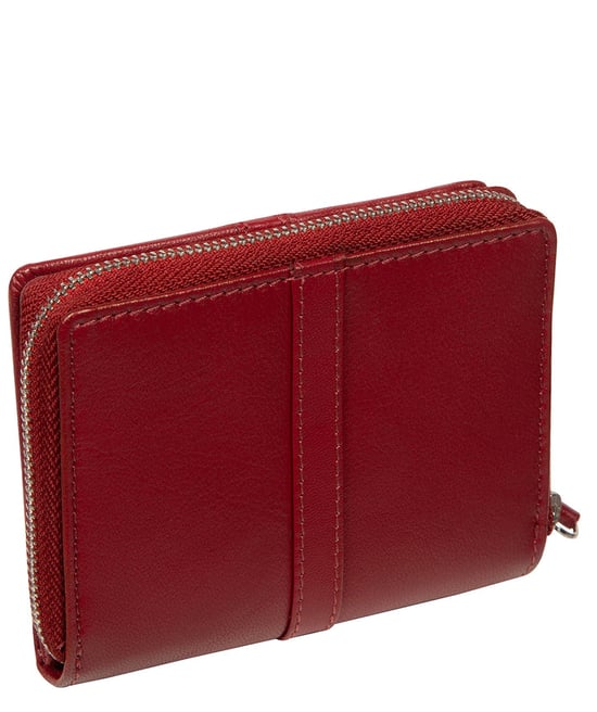 'Luciana' Red Leather Purse - Image 3