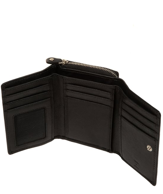 'Evelina' Black Leather Purse - Image 2