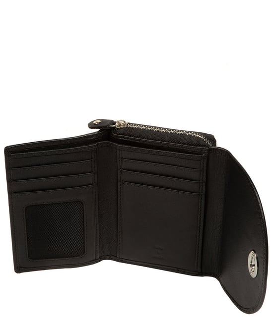 'Clara' Black Leather Purse - Image 2