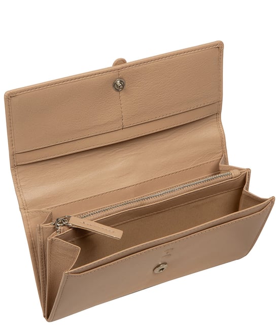 'Flavia' Latte Leather Purse - Image 2