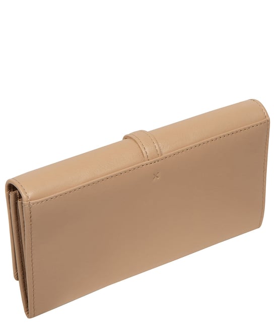 'Flavia' Latte Leather Purse - Image 3