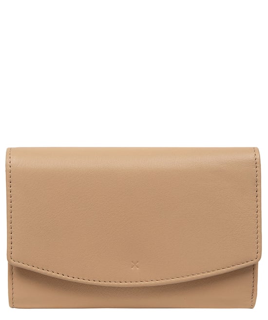 'Paloma' Latte Leather Purse - Image 1