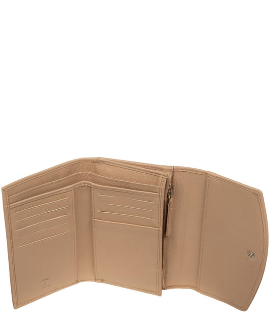 'Paloma' Latte Leather Purse - Image 4