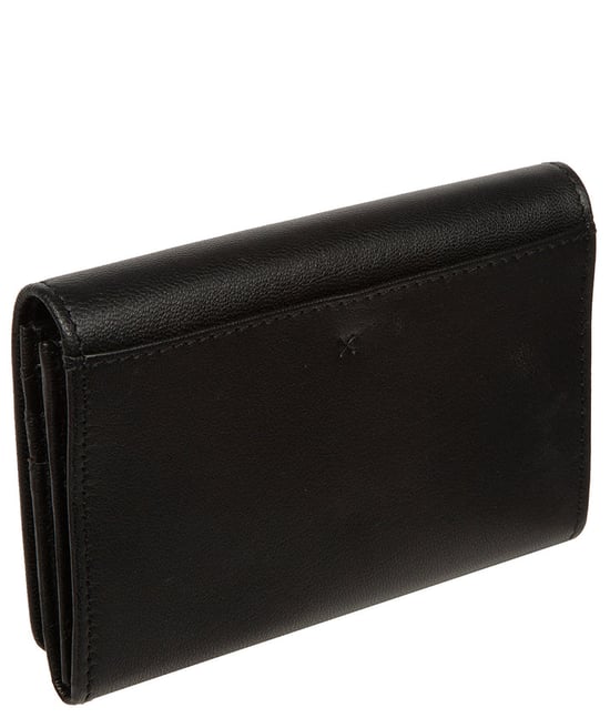 'Adriana' Black Leather Purse - Image 3