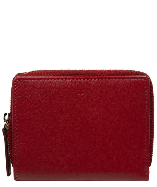 'Lilia' Red Leather Purse - Image 1