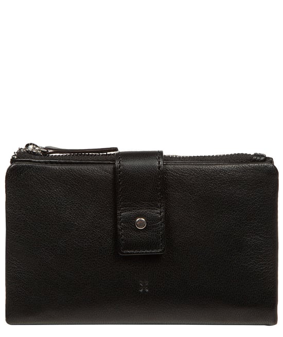 'Veronica' Black Leather Purse - Image 1