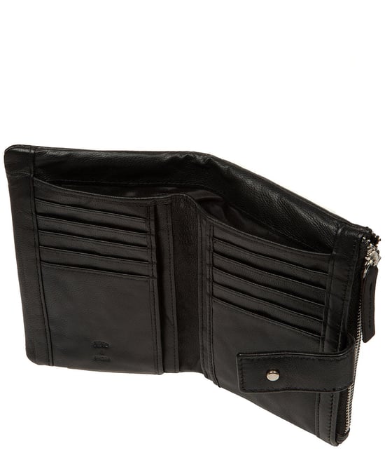 'Veronica' Black Leather Purse - Image 2