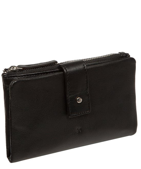 'Veronica' Black Leather Purse - Image 3