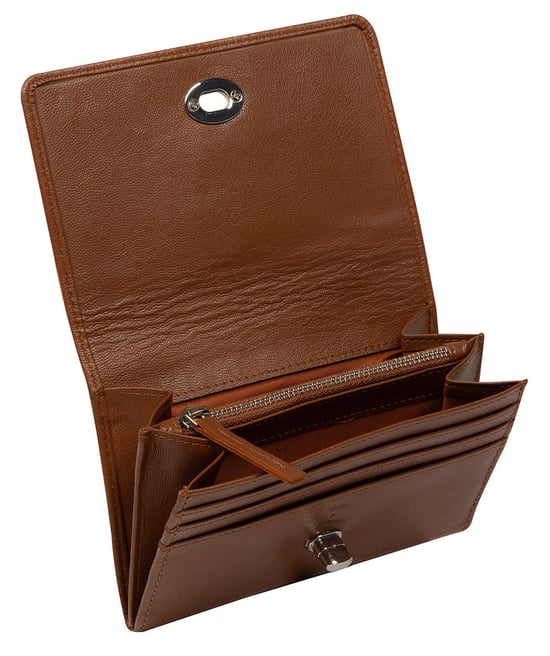 'Adriana' Tan Leather Purse - Image 2