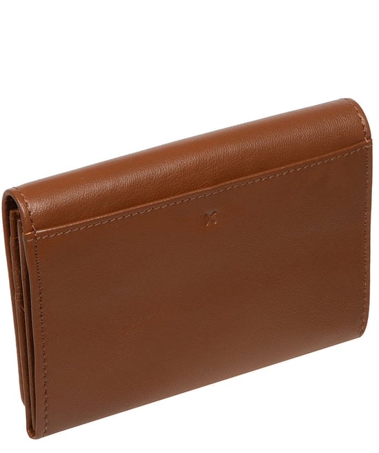 'Adriana' Tan Leather Purse - Image 3