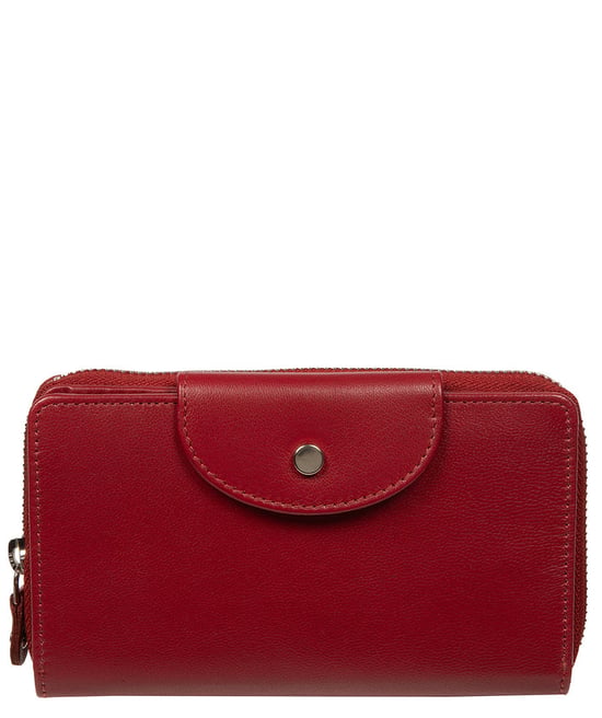 'Vanessa' Red Leather Purse - Image 1
