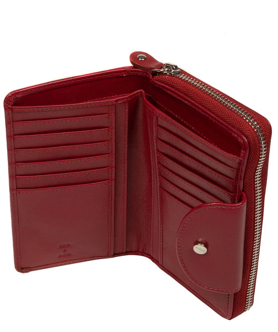 'Vanessa' Red Leather Purse - Image 2