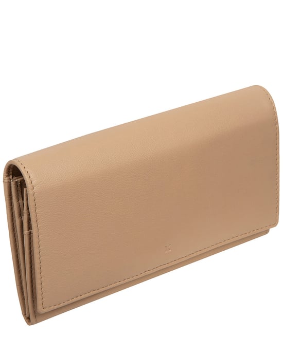 'Mirella' Latte Leather Purse - Image 3