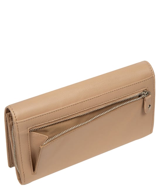 'Mirella' Latte Leather Purse - Image 5