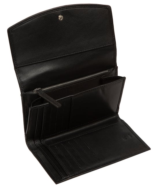 'Paloma' Black Leather Purse - Image 2