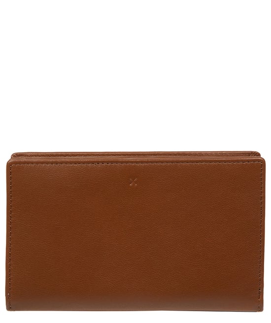'Isadora' Tan Leather Purse - Image 1