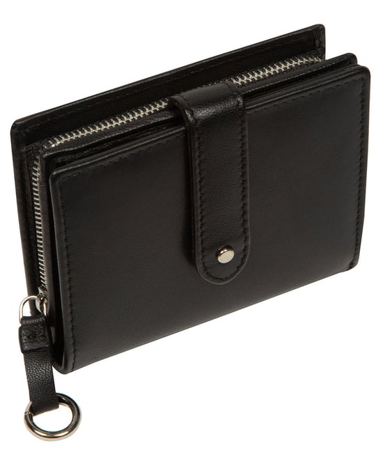 'Marcela' Black Leather Purse - Image 3
