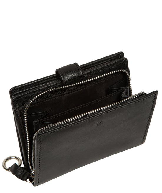 'Marcela' Black Leather Purse - Image 5
