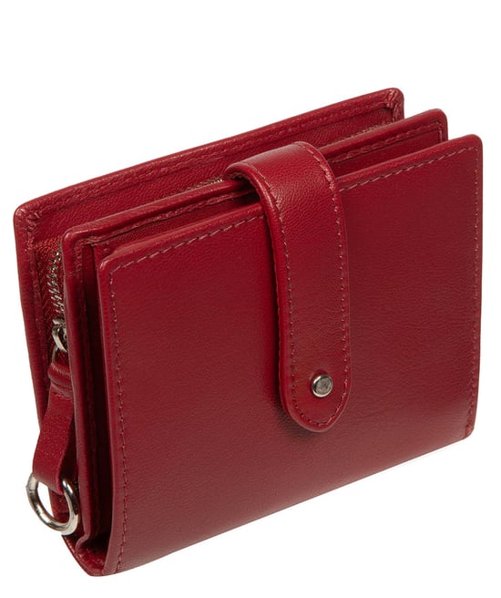 'Marcela' Red Leather Purse - Image 3