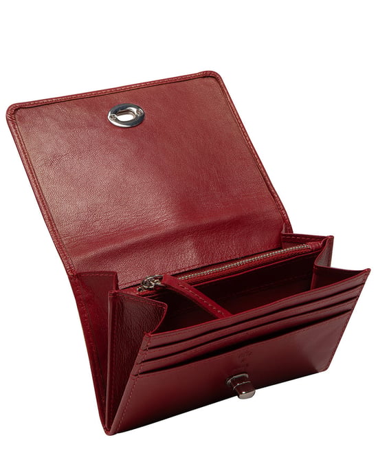 'Adriana' Red Leather Purse - Image 2