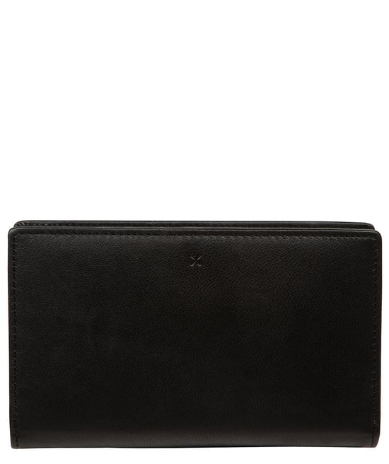 'Isadora' Black Leather Purse - Image 1