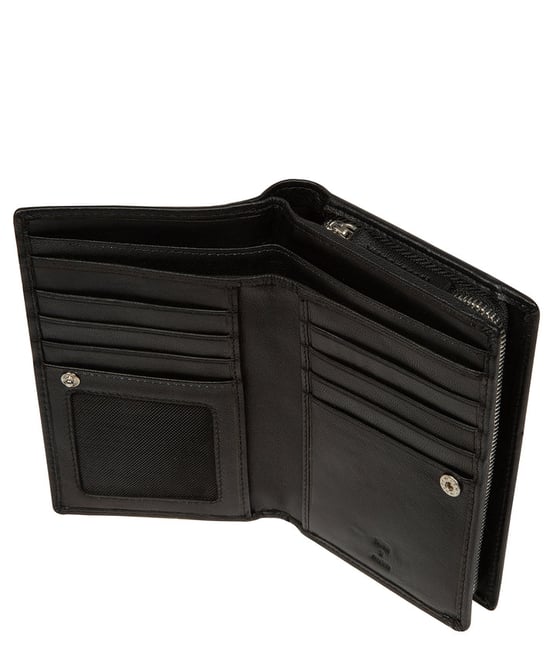 'Isadora' Black Leather Purse - Image 2