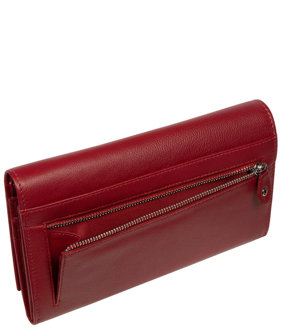 'Mirella' Red Leather Purse - Image 4