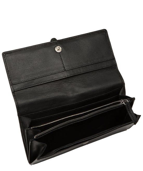'Flavia' Black Leather Purse - Image 2