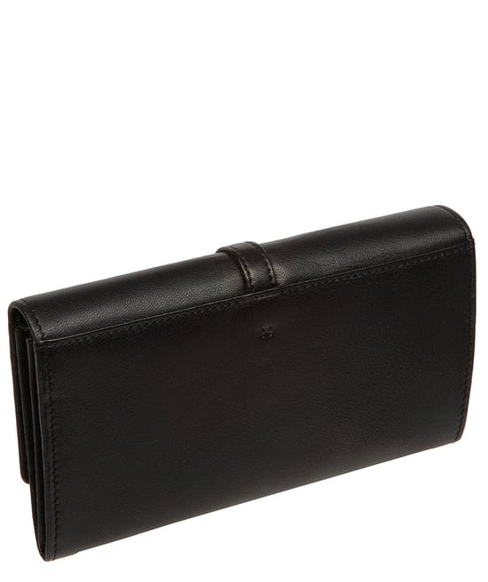 'Flavia' Black Leather Purse - Image 3