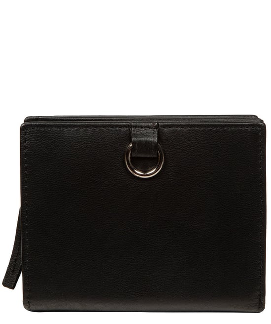 'Mariana' Black Leather Purse - Image 1