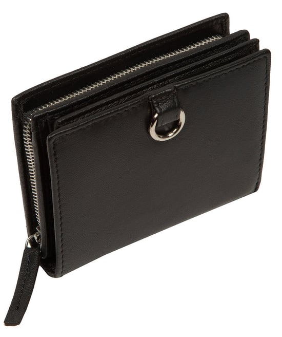 'Mariana' Black Leather Purse - Image 3