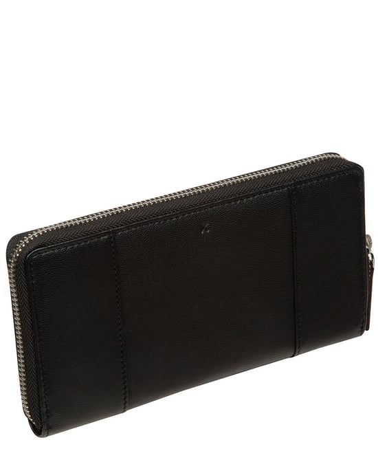 'Cecilia' Black Leather Purse - Image 5