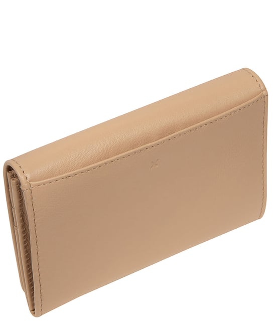 'Adriana' Latte Leather Purse - Image 3
