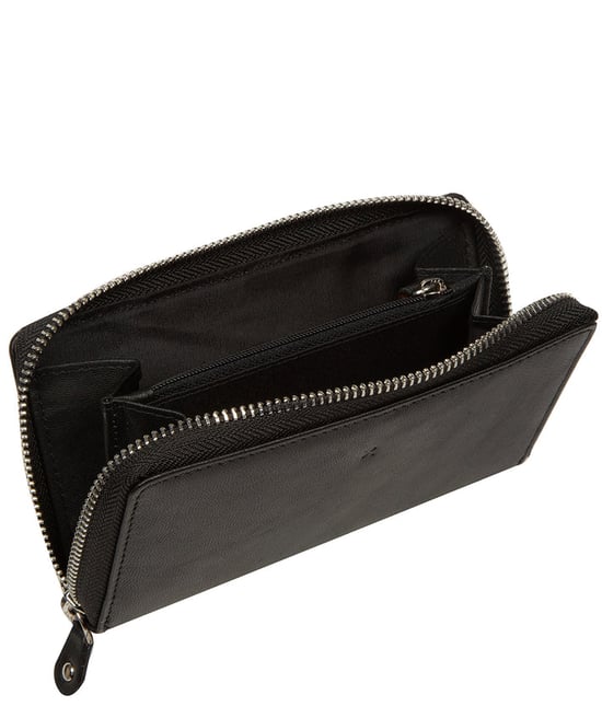 'Vanessa' Black Leather Purse - Image 4