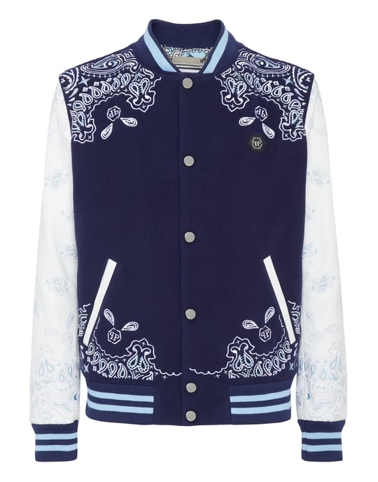 Leren Bomber Paisley - Image 5