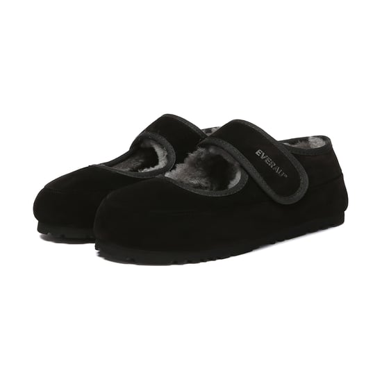 EVER AU Australia Women Teal Adjustable Strap Sheepskin Slippers - Image 4