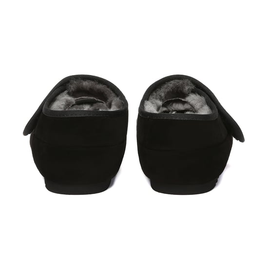 EVER AU Australia Women Teal Adjustable Strap Sheepskin Slippers - Image 5