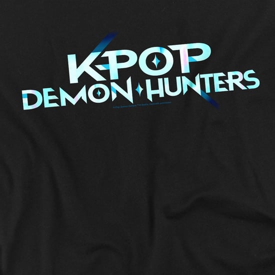 K-Pop Demon Hunters Unisex T-Shirt med logotyp för vuxna (Svart) - Image 2