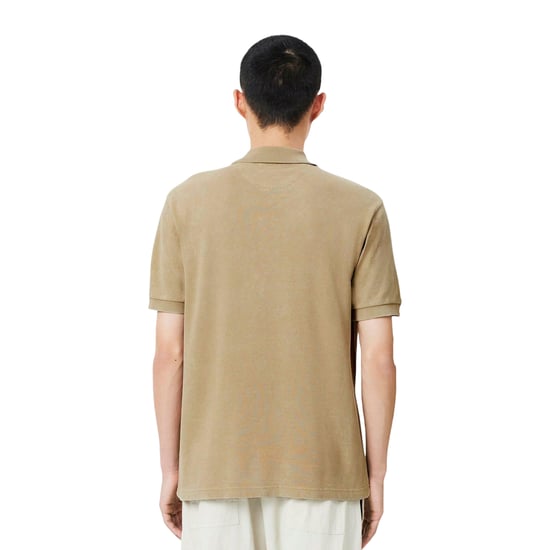 Lacoste Unisex Volwassen Orginal L.12.12 Gewassen Klassieke Polo Shirt (Beige) - Image 2