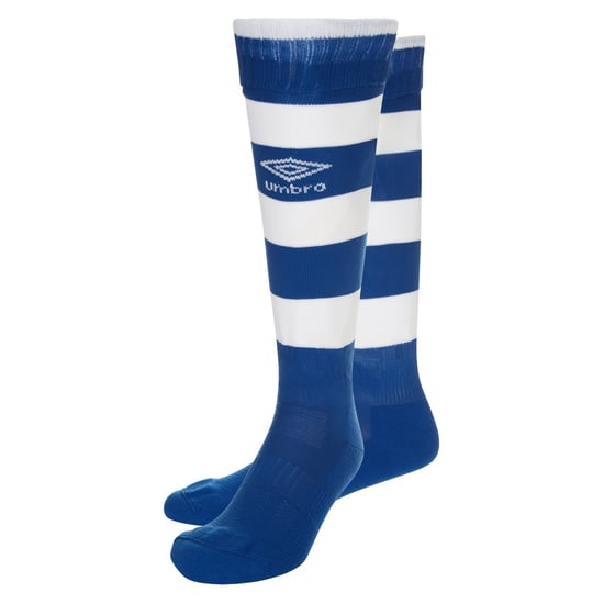 Umbro Kinder/Kinder Hoepel Streep Sokken (Koningsblauw/Wit) - Image 2