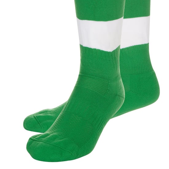 Umbro Childrens/Kids Hoop Stripe Socks (Emerald/White) - Image 3
