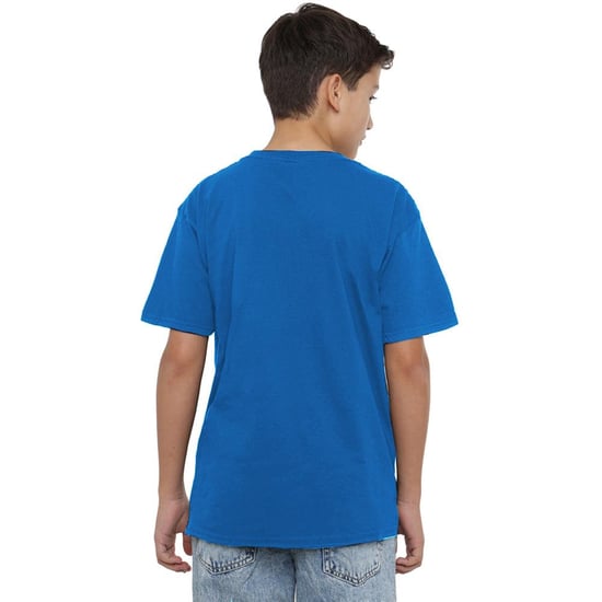 K-Pop Demon Hunters Childrens/Kids Cute Derpy Tiger T-Shirt (Royal Blue) - Image 3