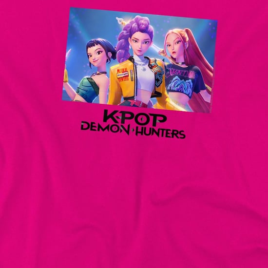 K-Pop Demon Hunters Kinder/Kids Huntr/X T-shirt (Fuchsia) - Image 2