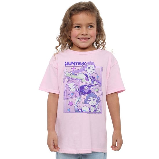 K-Pop Demon Hunters Barn T-shirt (Ljusrosa) - Image 4