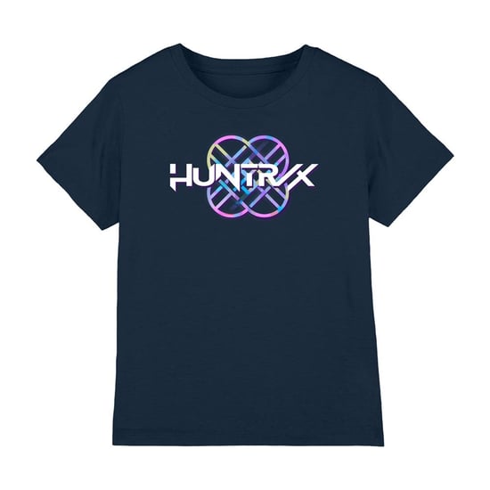 K-Pop Demon Hunters Childrens/Kids Pastel Logo T-Shirt (Navy) - Image 1