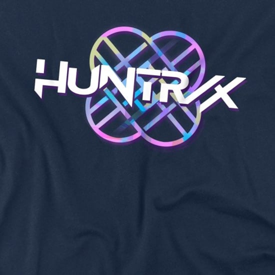 K-Pop Demon Hunters Childrens/Kids Pastel Logo T-Shirt (Navy) - Image 2